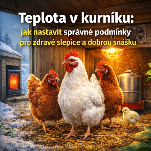 Teplota v kurníku: správné podmínky pro slepice