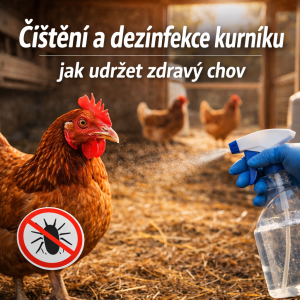 Čištění a dezinfekce kurníku: jak udržet zdravý chov