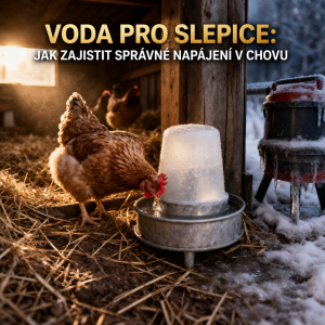 Voda pro slepice: jak zajistit správné napájení v chovu