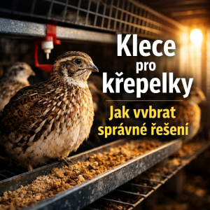 Klece pro křepelky: jak vybrat správné řešení pro chov