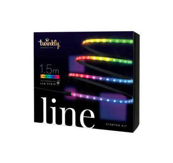 Smart LED vánoční řetěz TWINKLY Line TWL100STW-BEU 1,5m WiFi