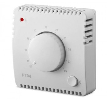 Analogový prostorový termostat PT04 230VAC Elektrobock