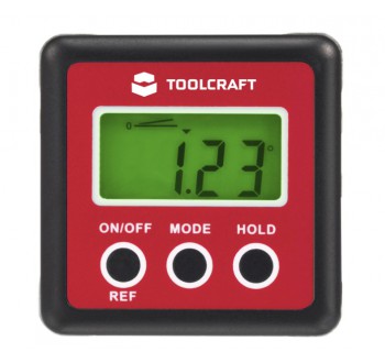 TOOLCRAFT TO-4988565 digitální úhloměr 360 °