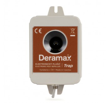 Deramax®-Trap - Ultrazvukový plašič (odpuzovač) koček, psů a divoké zvěře