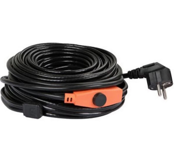 Topný kabel s termostatem 3-13 °C 230 V PG 24, 24 metrů, 384W