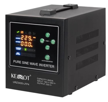 Zdroj záložní KEMOT PROsinus-800-LFP4 12V 230V 800VA 500W