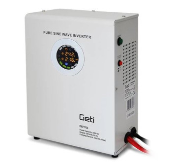 Zdroj záložní GETI GEP701 sinus 700W nástěnný