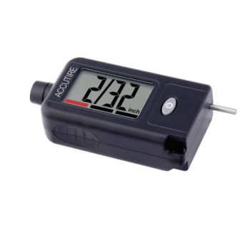 Měřič tlaku a hloubky vzorku pneumatik HP Autozubehör 21253, 15 mm (max),  0.35 - 6.8 bar