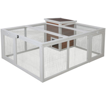vybeh pro kraliky kerbl 81756 odklopny domecek 132x102x59cm 10