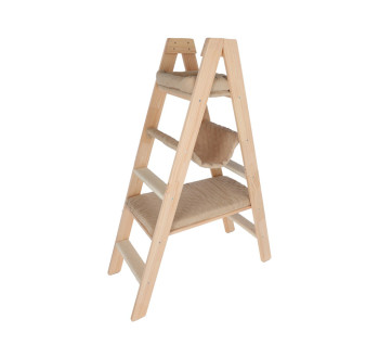 zebrik pro kocky KERBL 80921 134x39 5x97cm prirodni bezova 1