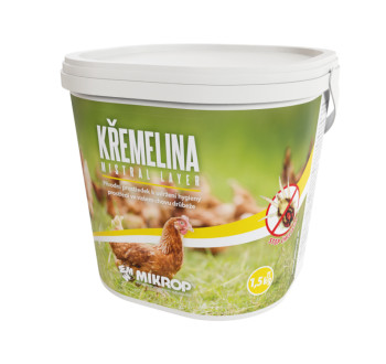 Křemelina pro drůbež 1,5  kg - Mistral Layer