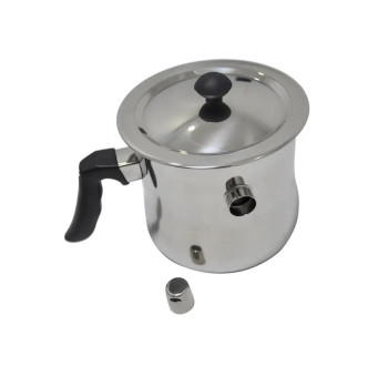 Vařák na vosk - 1,4 l - ušlechtilá ocel / plast