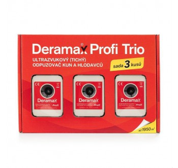 Deramax Profi Trio Ultrazvukový odpuzovač