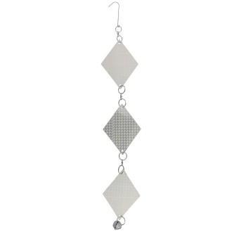 Plašič ptáků Spirála, reflexní, s rolničkou, 50cm