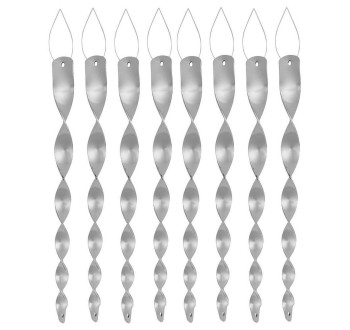 Plašič ptáků Spirála, reflexní, 29cm, 8ks