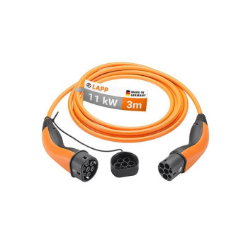 Kabel nabíjecí LAPP 75743 typ 2 11kW 20A 3 fáze 3m pro elektromobil