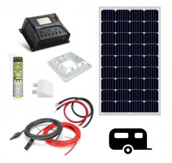 Solar kit 100Wp - bydlík I