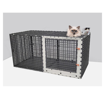 Ohrádka a klec Leganest 50 x 100 x 50 cm – Flexibilní a bezpečný prostor pro psy, kočky a králíky