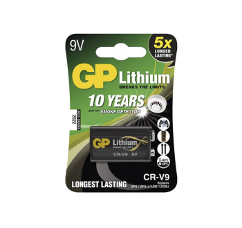 Baterie lithiová 6F22 9V/800mAh GP CR-V9