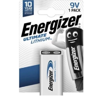 Baterie lithiová 9V ENERGIZER Ultimate 1ks / blistr -40oC