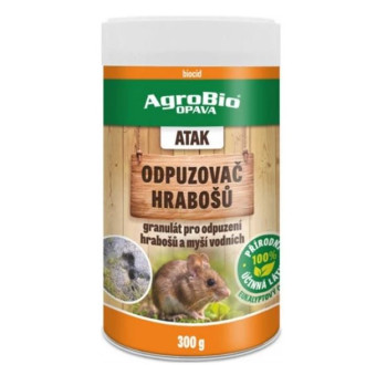 Odpuzovač hrabošů AGROBIO Atak 300g