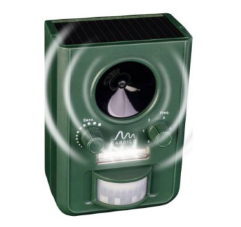 Gardigo Solární odpuzovač škůdců, multifrekvence, LED světlo 3315126