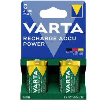 Varta VARTA Recharge Accu Power C 3000 mAh Blister 2 akumulátor malé mono C alkalicko-manganová 1.5 V 2 ks