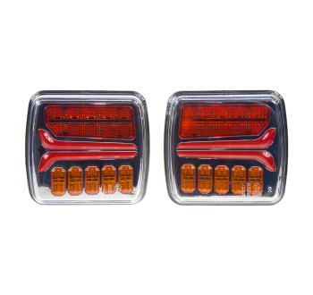 Dynamické blinkry LED CARCLEVER zadní 2 světla trl21led