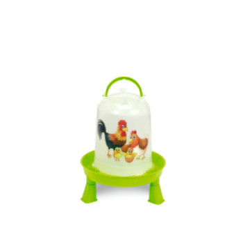 Eko napáječka s nožičkami řady HAPPY RANGE 5 l - zelená