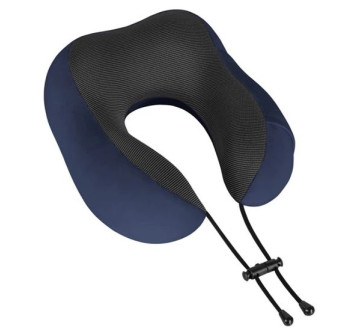Polštář cestovní REBEL RBA-5003 Memory Blue