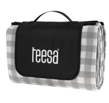 Deka pikniková TEESA TSA8903-1 Grey 200x200cm