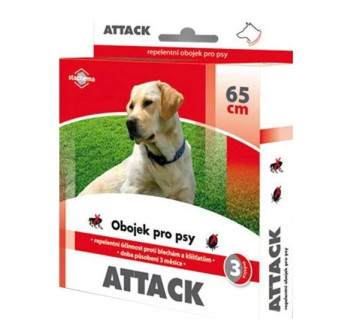 Antiparazitní obojek pro psy STACHEMA Attack 65cm