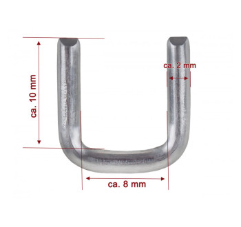 Klipsy do klipsovačky / 2000 ks