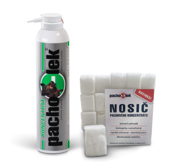 Sada pachový ohradník na ochranu plodin a úrody proti černé zvěři, divočákům + nosič pachové látky 20 ks