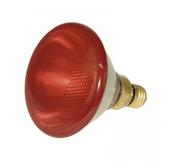 AGROFORTEL Infražárovka úsporná PAR38, červená, 150 W