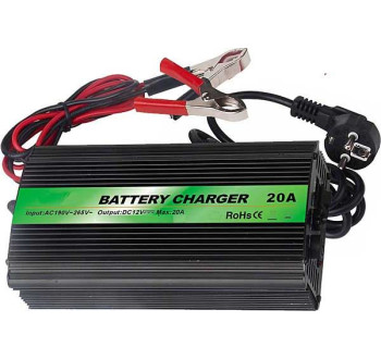 Nabíječka Pb akumulátorů CARSPA ENC1220 12V/20A s automatikou