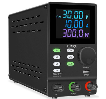 Laboratorní zdroj KUAIQU SPPS3010D 0-30V/0-10A, programovatelný