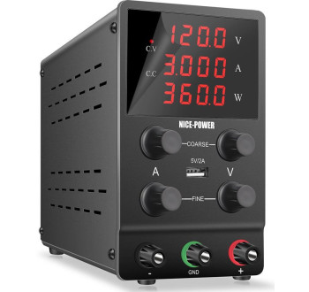 Laboratorní zdroj Nice-Power SPS1203 0-120V/0-3A