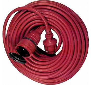 Prodlužovací přívod 30m-spojka,3x1,5mm2,16A, IP44, guma
