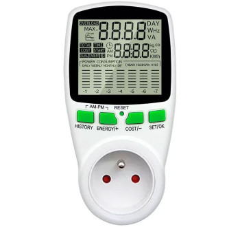Wattmetr a měřič spotřeby elektrické energie