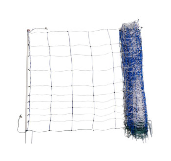 vodiva ohradnikova sit proti vlkum kerbl 27380 titannet 145cm x 50m 2 hroty bilomodra 1