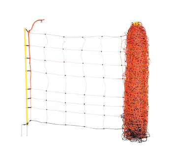 sit pro elektricky ohradnik pro ovce kerbl 27903 108cm x 50m 2 hroty oranzova 1