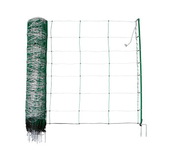 sit pro elektricky ohradnik pro ovce kozy kerbl 27328 titannet 108cm x 50m 2 hroty bilozelena 1