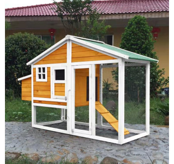 Dřevěný kurník LINEC XXL MOBIL, 1880x700x1170 mm