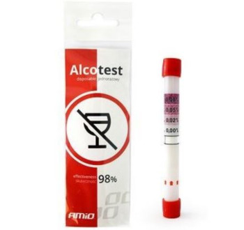 Jednorázový alkohol tester