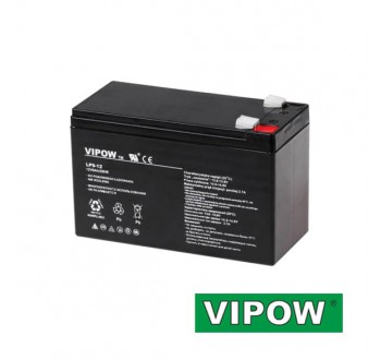 Baterie olověná 12V/ 9Ah VIPOW bezúdržbový akumulátor