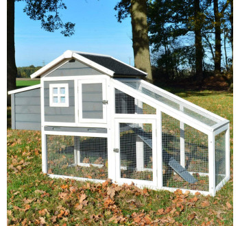 Dřevěný kurník LISABON, 1750x660x1010 mm