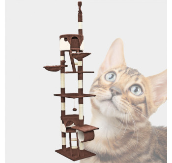 Kočičí škrabadlo BELLA W3 - Béžovo-hnědé