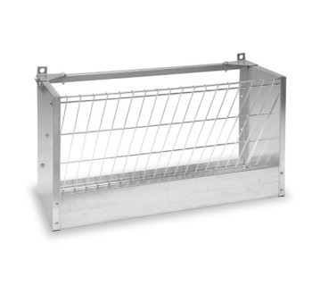 Jesle na seno pro ovce - na stěnu - 1 M - bez zadního panelu