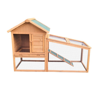 Dřevěná králíkárna ZANZIBAR, 1440x635x965 mm
